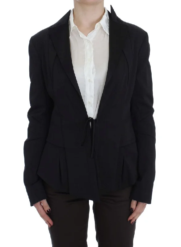 Exte  Stretch Single Breasted Blazer Women's Jacket Women's Travel Attire