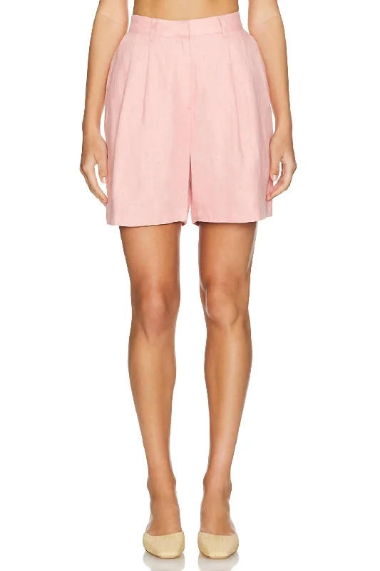 Marchello Shorts In Pink Salt Trendy Outfits For Ladies