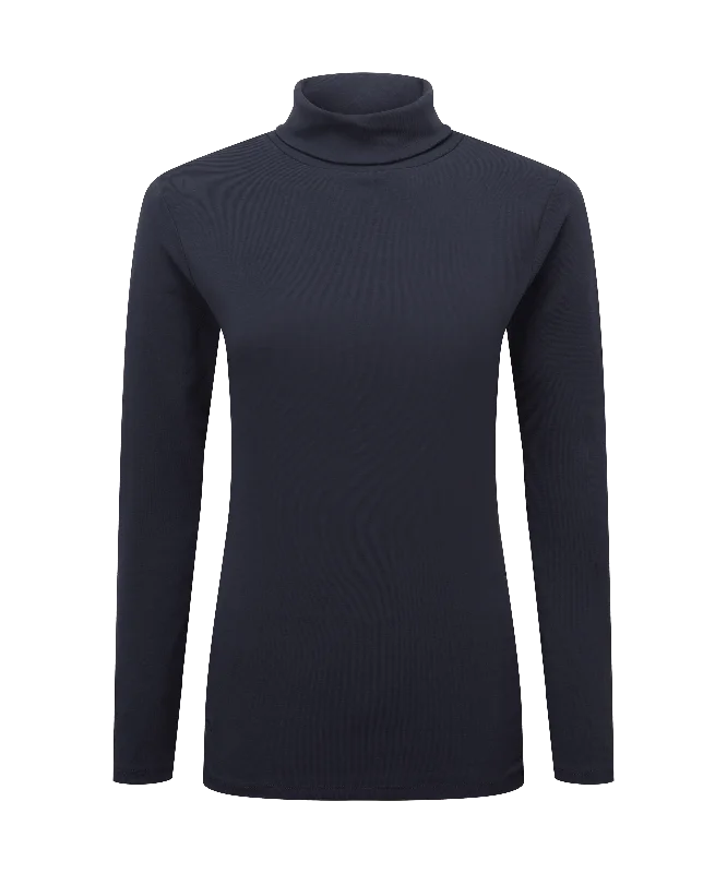 Rosedale Roll Neck - Navy Women's Comfortable Apparel