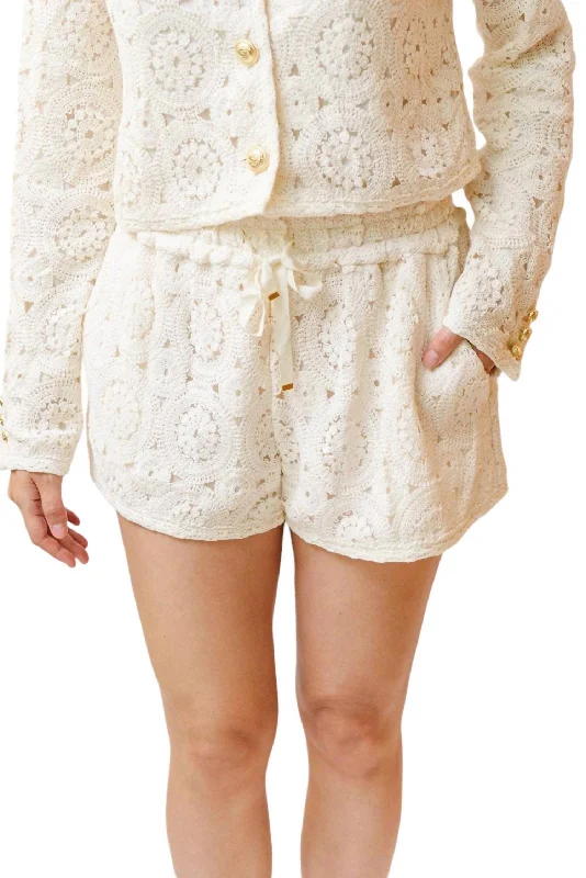 Orion Short In Ivory Latest Fashion for Women