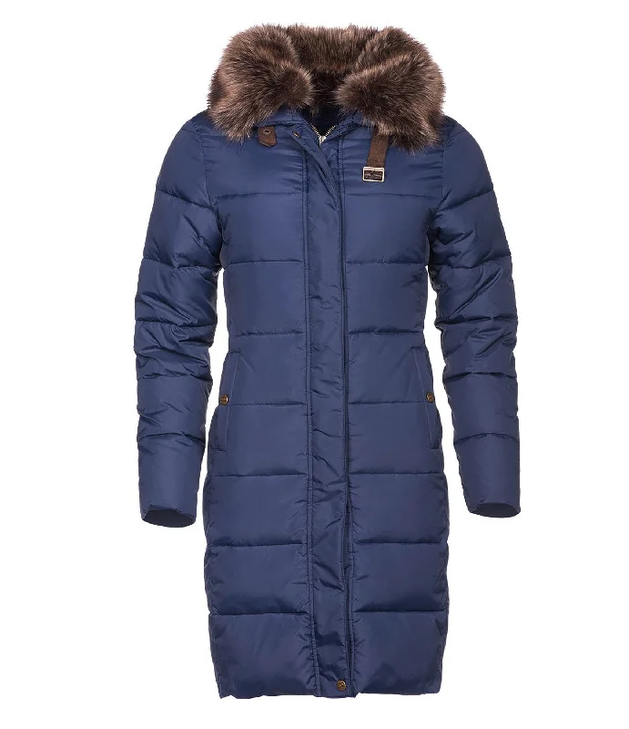 Baleno Paris Women's Padded Coat-Navy VIP Member Discount