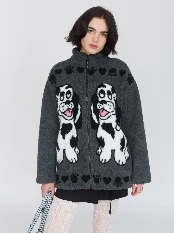 Doggo fleece Fashionable Women's Clothes