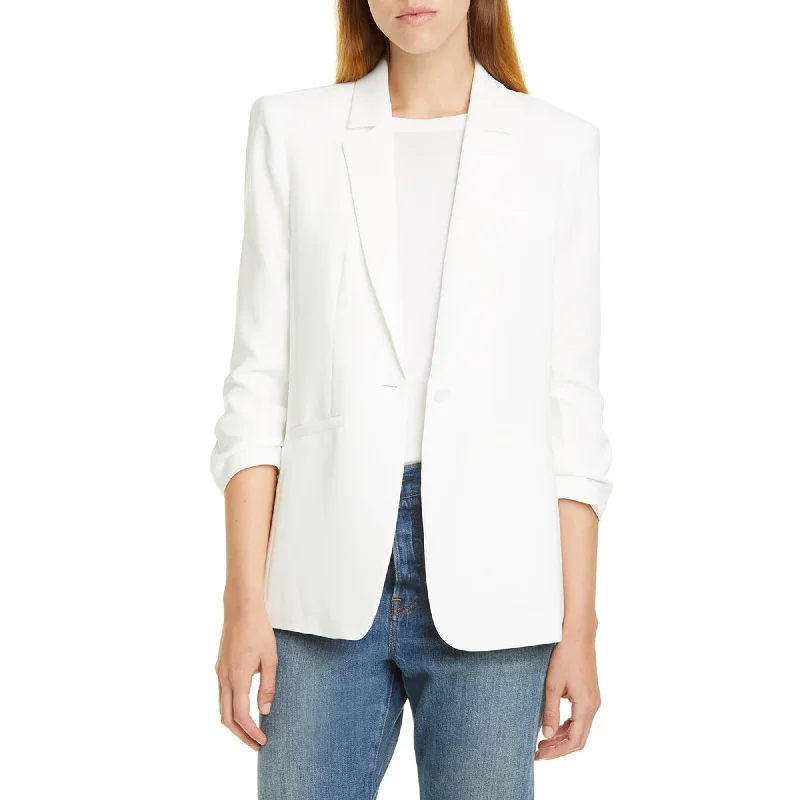 Cinq a Sept Women's Crepe Khloe Blazer, Ivory Online Impressions Boutique