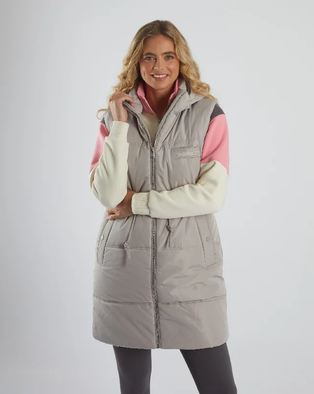 Brid Gilet Warm Stone Women's Holiday Attire