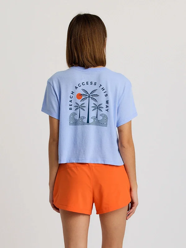 Free Fly Women's Beach Access Tee Women's Comfortable Apparel