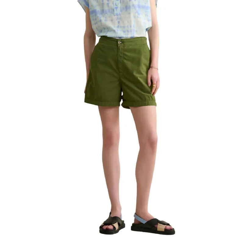 Women's Paposs Shorts In Green Clothes Women