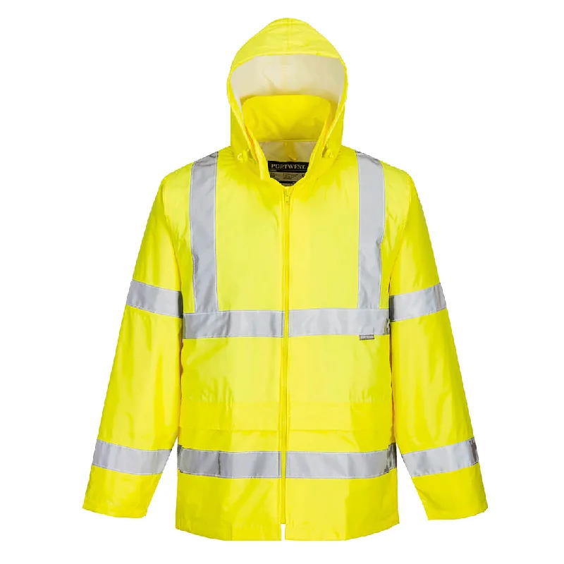 Portwest Hi-Vis Rain Jacket Casual Dresses for Women