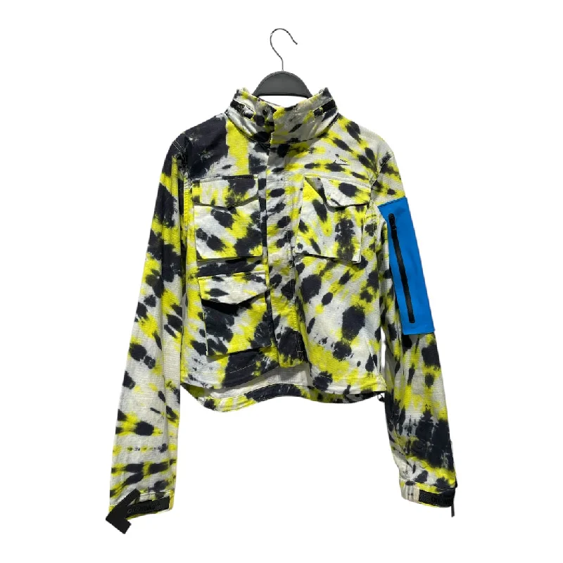 OFF-WHITE/NIKE/Jacket/S/All Over Print/Nylon/WHT/ Fashionable Women's Clothing