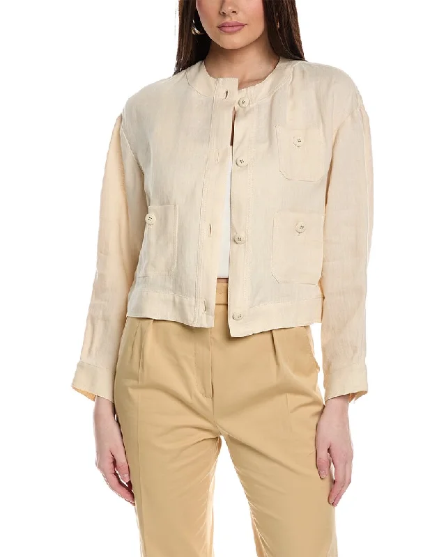 Max Mara Studio Fumana Linen Jacket Clothing Online