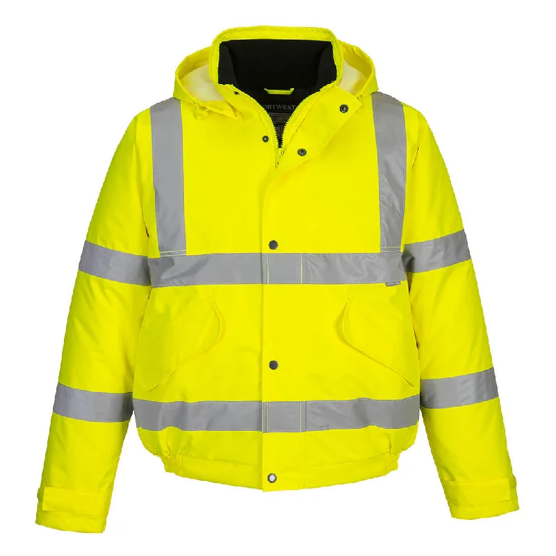 Portwest Hi-Vis Bomber Jacket Versatile Women's Fashion