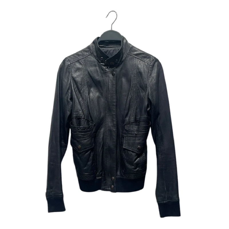 S.W.O.R.D/Leather Jkt/XS/Leather/BLK/ Women's Fashion Clothing