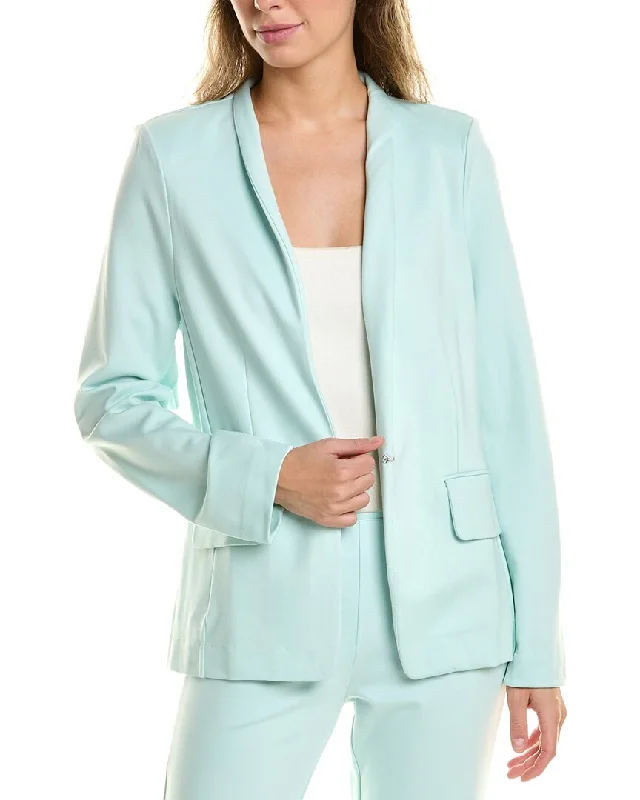 Isaac Mizrahi Collarless Jacket Women's Holiday Clothing