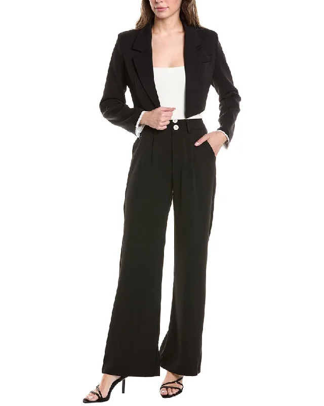 Beulah 2pc Blazer & Pant Set Glamorous Evening Wear