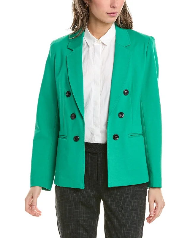 Jones New York Double-Breasted Jacket Trendy Women's Apparel