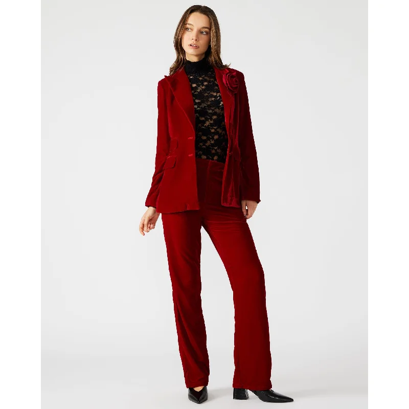 Mercer Pant Red Charming Everyday Clothing For Women