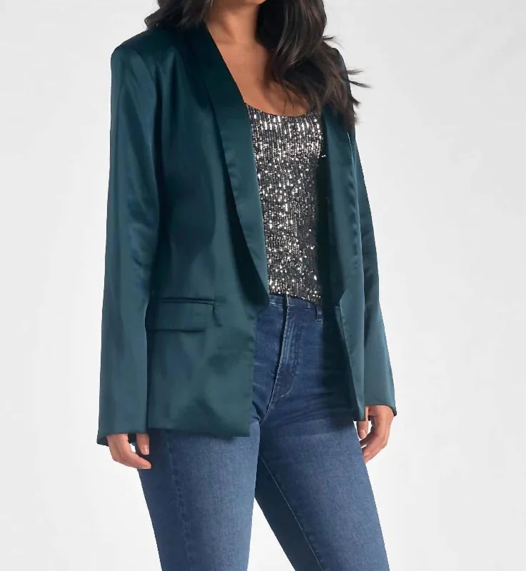 Wren’S Jacket In Green Pine Women's Evening Attire