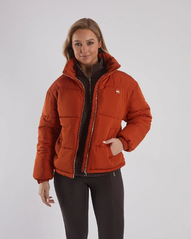 Missy Jacket Cinnamon Orange Women's Festive Attire