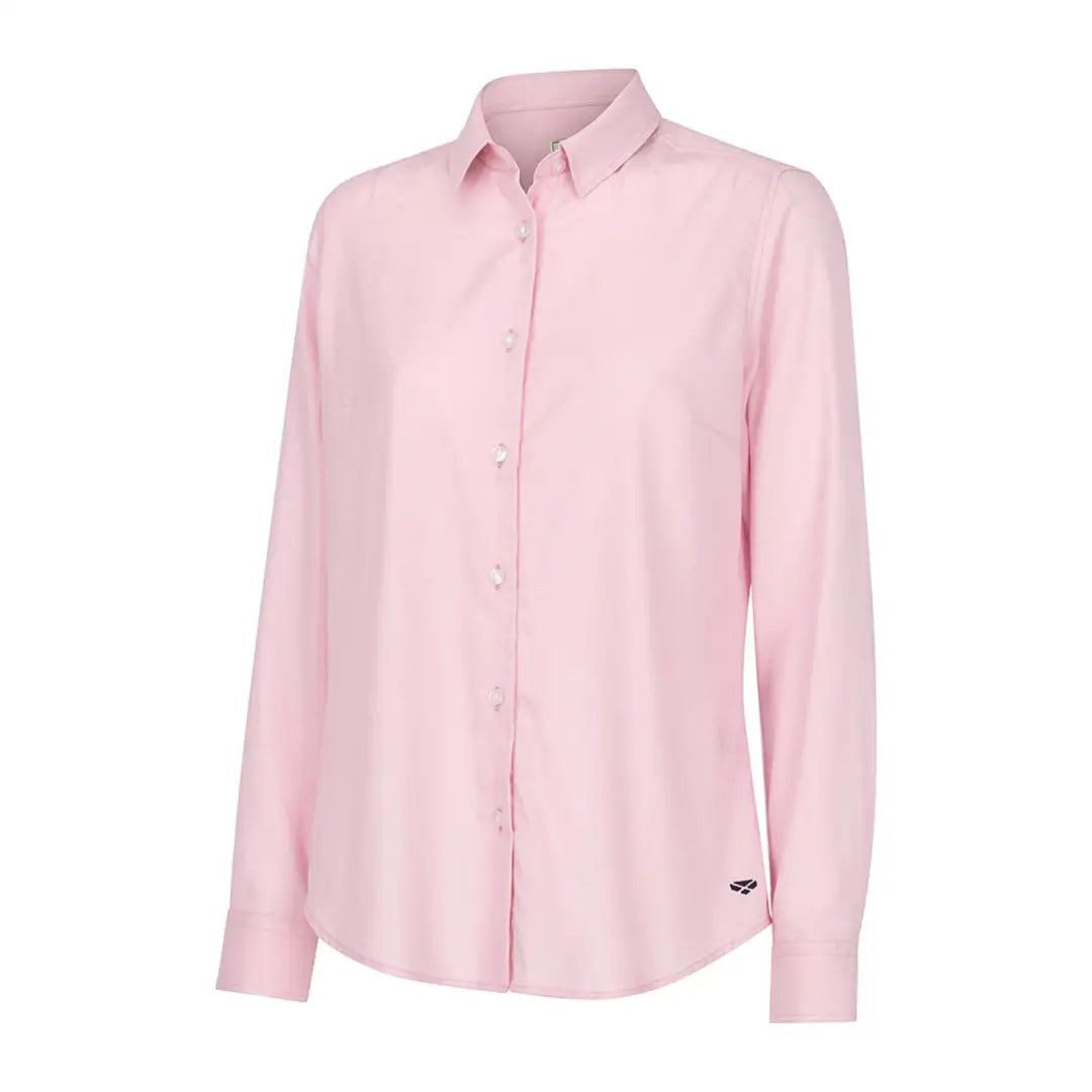 Hoggs of Fife Ladies Callie Twill Plain Shirt Formal Clothing For Women