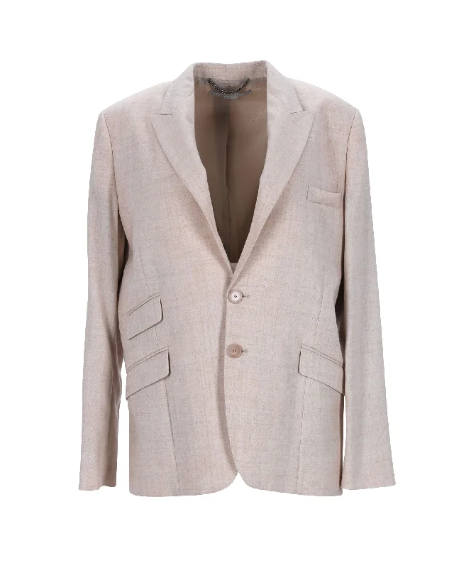 Stella McCartney Suit Set in Beige Viscose Women's Plus-Size Clothes