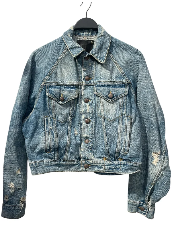 R13/Denim Jkt/M/Denim/BLU/Raglan Trucker Women's Holiday Clothing