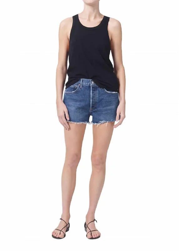 Parker Vintage Cut Off Shorts In Caution Clothes For Women