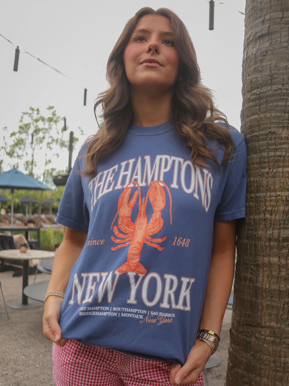 Friday + Saturday Hamptons Lobster Tee Women's Travel Apparel