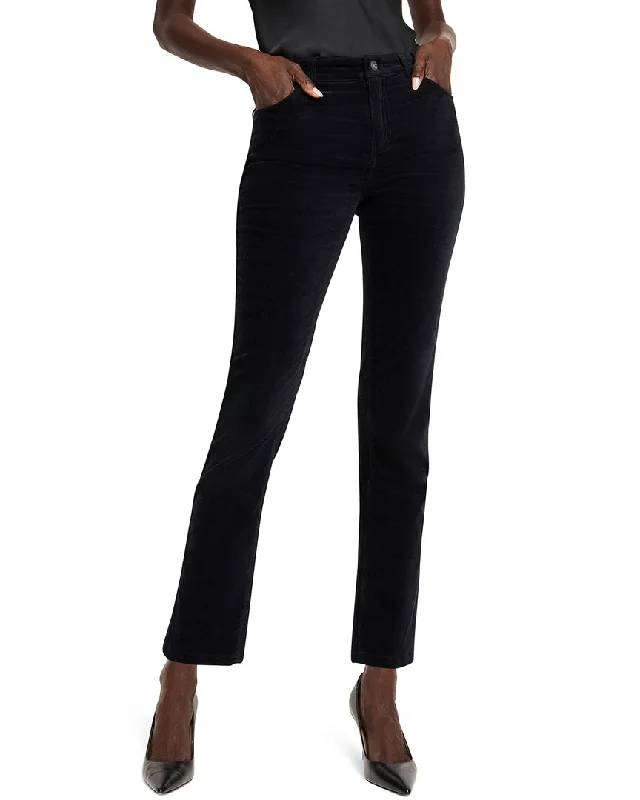 NIC+ZOE Daytrip Straight Velvet Pant Women's Transitional Attire