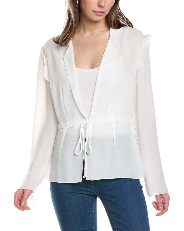 Lola & Sophie Tie Front Jacket Women's Evening Wear for Special Occasions