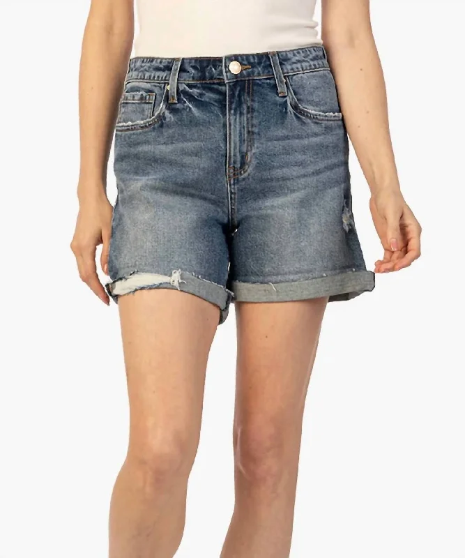 Taylor High Rise Shorts In Assembled Women's Seasonal Clothing