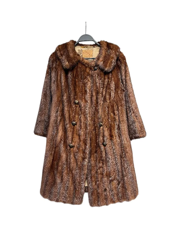 FUR/Coat/Fur/BRW/Albert glitter buttons Women's Occasion Wear Clothes