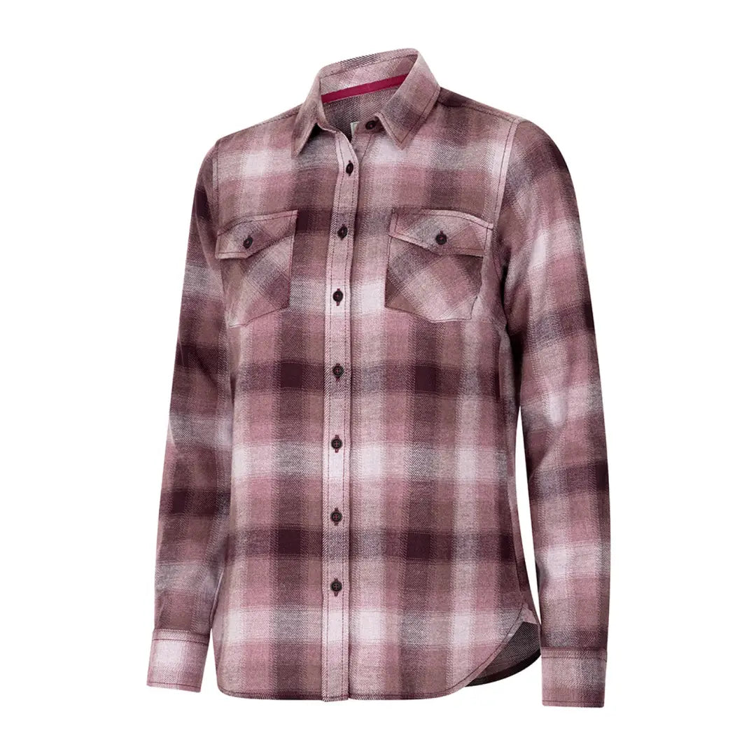 Hoggs of Fife Ladies Isla Flannel Check Shirt Luxury Women's Clothes