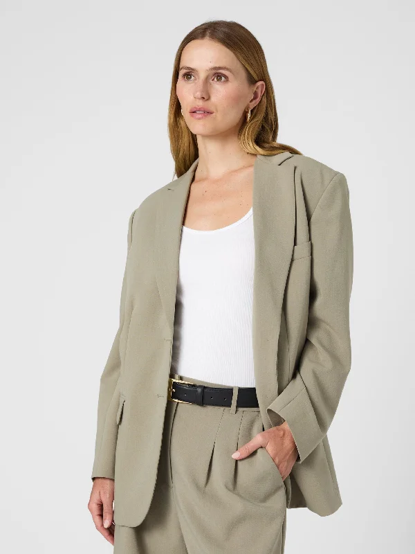 Azra Twill Blazer Women's Outerwear Clothing