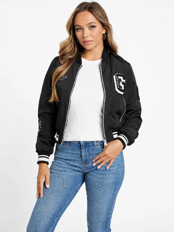 Ralia Varsity Jacket Women's Fashion-Forward Apparel