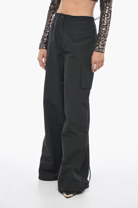 Palm Angels Wide Leg Fit PARACHUTE Cargo Pants VIP Member Discount