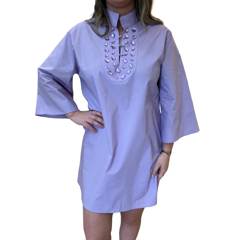 Rosemary Dress In Lavender Stylish Everyday Clothing