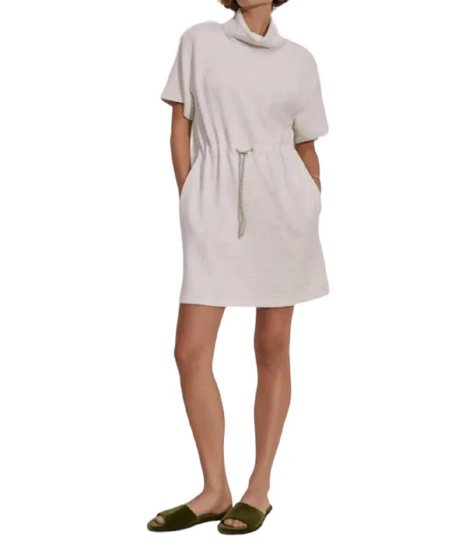 Sophie Dress In Ivory Marl Women's Elegant Clothing Sets