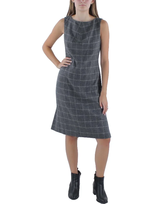 Womens Wool Blend Knee Sheath Dress Best Boutiques Online