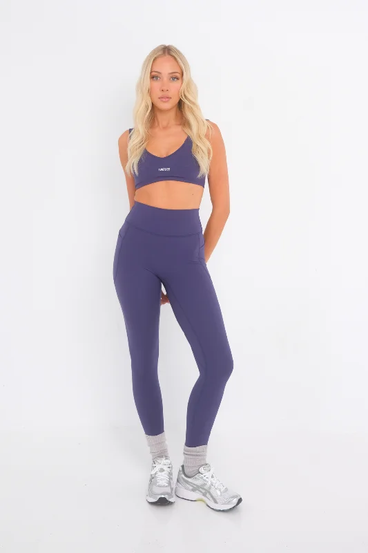 Alpine Sports Bra - Grape Women's Plus-Size Outfit