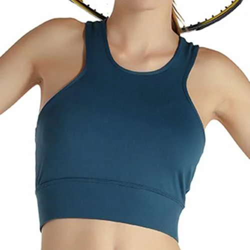 Women Comfort Shakeproof Solid Color Wireless Pullover Yoga Sports Bra Women's Outerwear Clothing