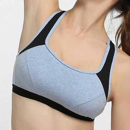 Wireless Sports Push Up Yoga Seamless Fitness Breathable Vest Bra Vintage Fashion