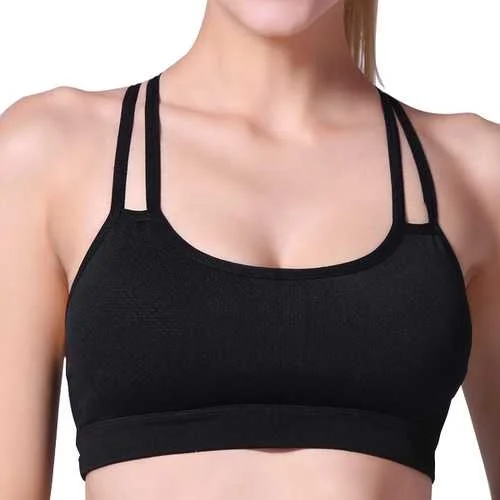 Push Up Wireless Seamless Tops Shockproof Padding Sports Bra Best Clearance Sales Right Now