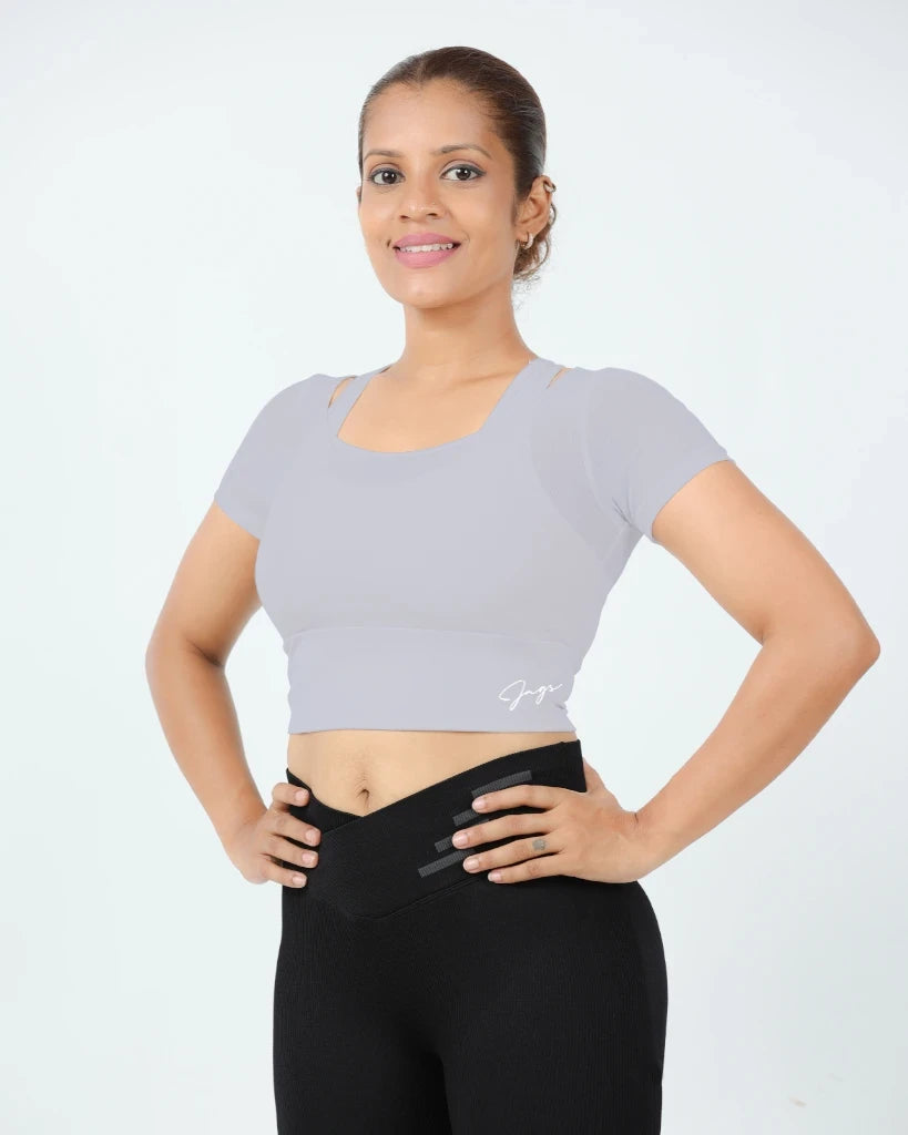 FlexStyle Duo Bra & Crop Combo for Active Fashionistas Online Boutiques Clothing