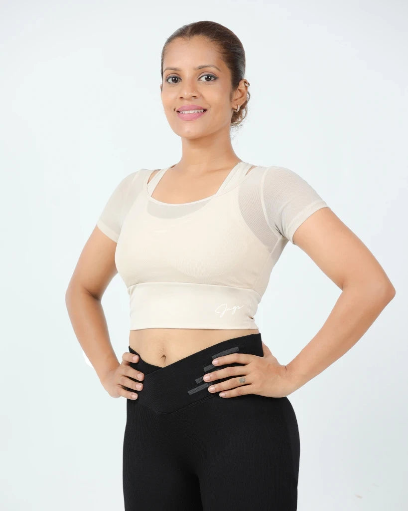 FlexStyle Duo Bra & Crop Combo for Active Fashionistas Online Clothing Boutiques