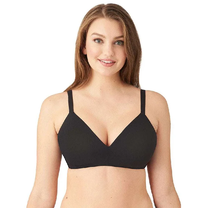 How Perfect Padded Non-wired 3/4th Cup Medium Coverage Seamless T-Shirt Bra - Black Seasonal Sale