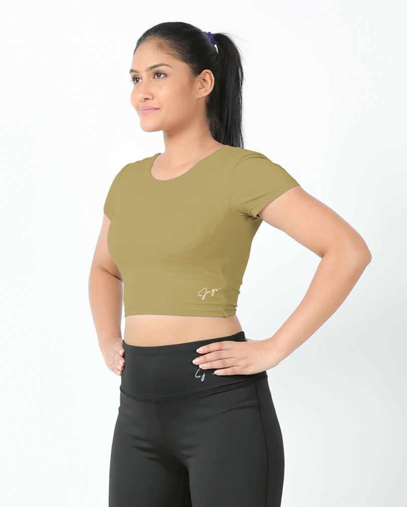 DareGlam Crossover Crop Top - Confidence in Style Discount Price