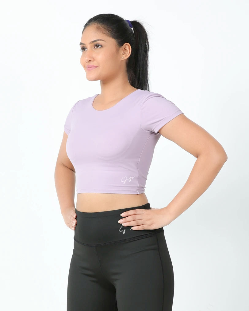 DareGlam Crossover Crop Top - Confidence in Style Clothing Sales