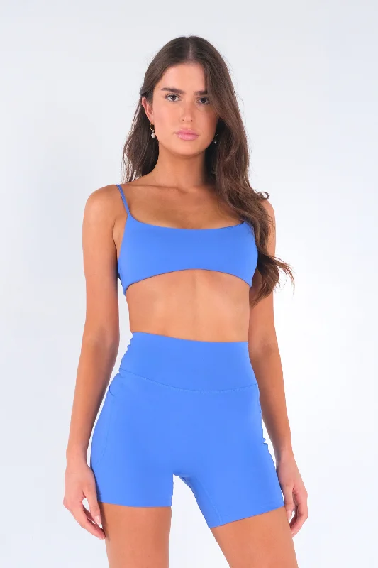 Luxe Sports Bra - Cobalt Online Boutiques Best