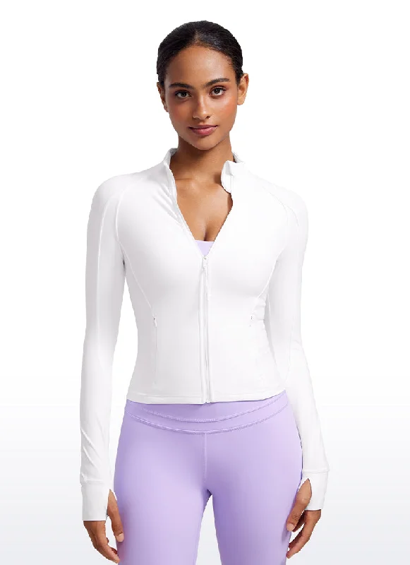 Butterluxe Waist-Length Full Zip Jackets Women's Garments