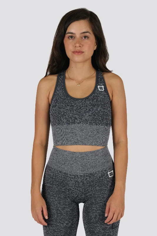 Seamless Leopard Sports Bra - Stormy Women's Office Attire